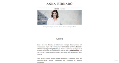 Desktop Screenshot of annabernado.com